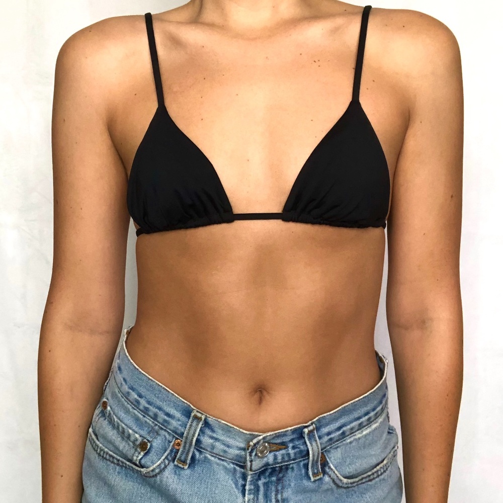 lspace triangle swim top w padding